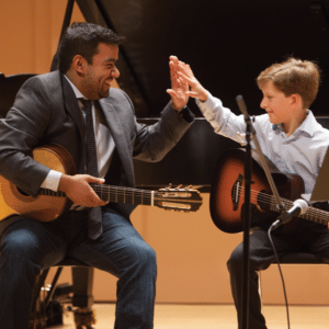 Guitar lessons in Houston | Recitals at Rice University | Instruments