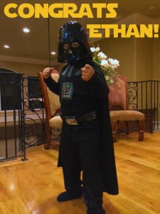Ethan as Darth Vader | Vivaldi Music Academy Halloween