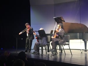 Zeljko Pavlovic, Branko Pavlovic and Sam Perez at Faculty Recital | January 2016