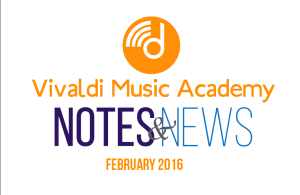 News for Vivaldi Music Academy | February 2016