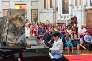 Piano student takes the stage at Vivaldi's Church