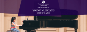 Piano Lessons Houston - Young Musicians Showcase banner