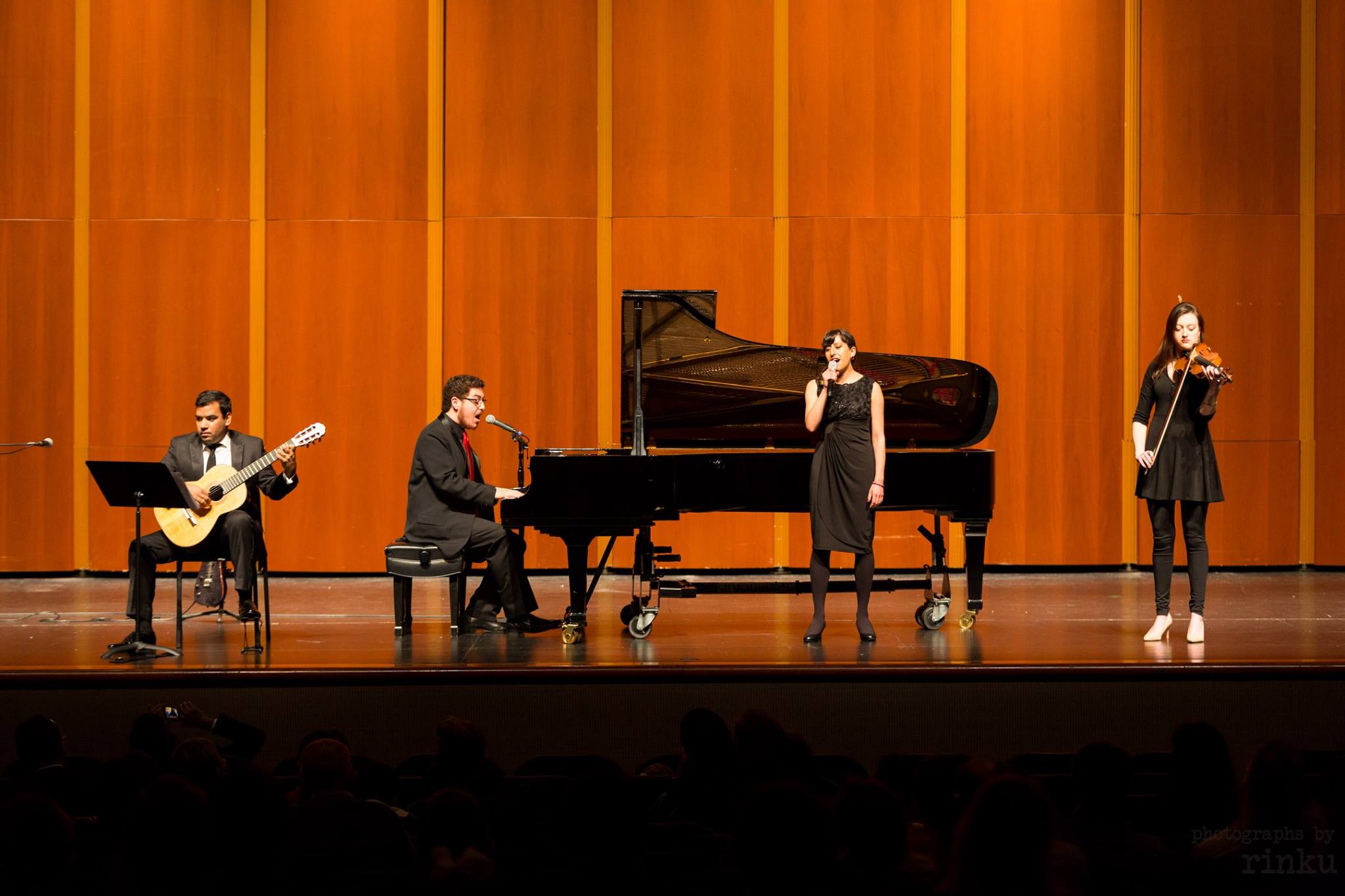 Sam, John, Rosemary, Rachel – faculty concert 2018