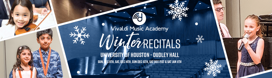 Winter Music Recitals - Vivaldi Music Academy