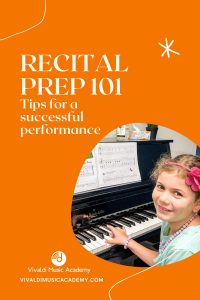 Recital Preparations for Private Music Lessons